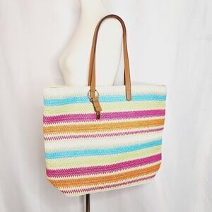 Nanette Lepore Stripe‎ Handbag Shoulder Bag Tote